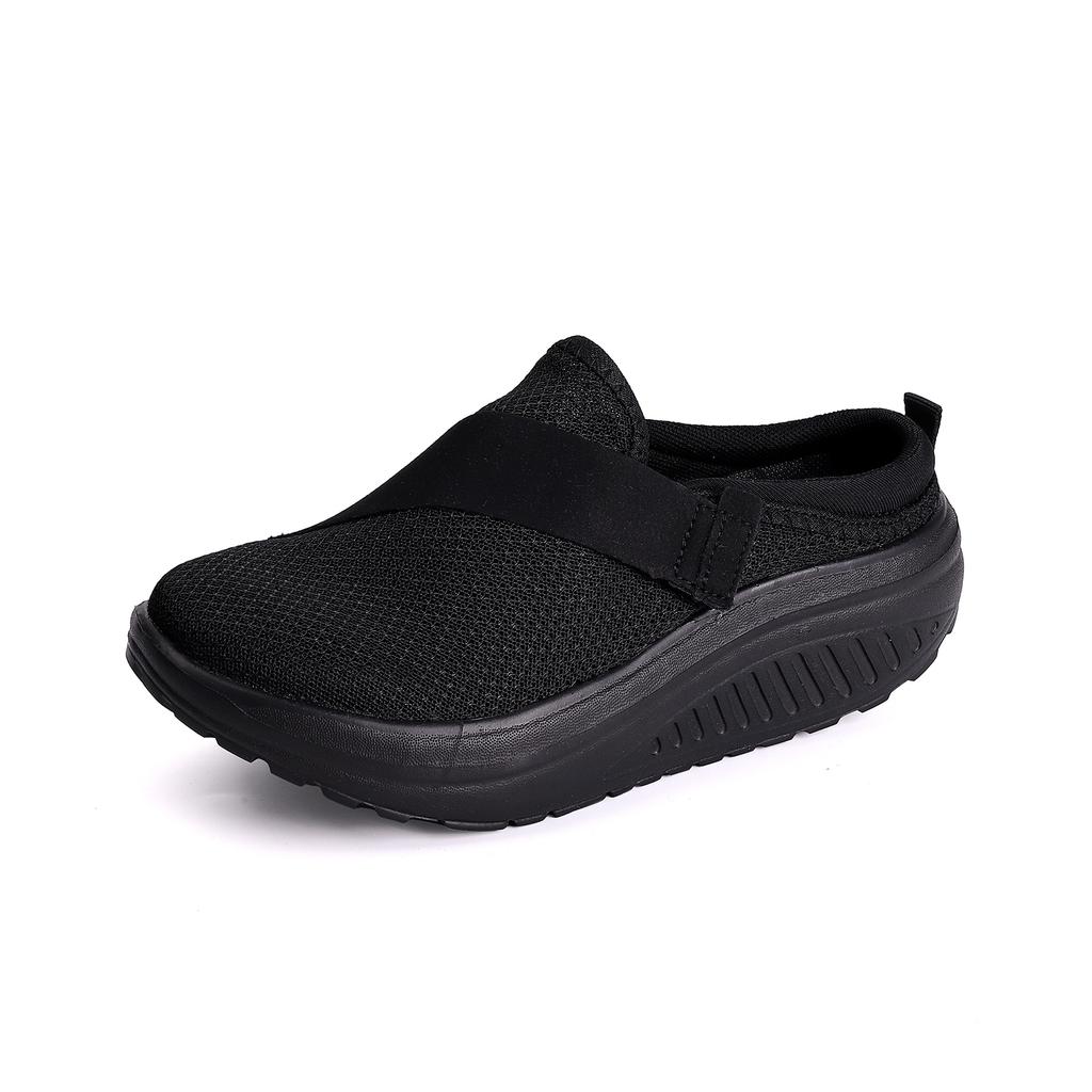 Women Wedge Breathable Slippers Summer Anti-slip Premium Sandals Vintage Casual Female Platform Shoes Plus Size 43 Slides