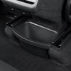 For Tesla Model Y Juniper 2025+ Rear Seat Organizer, TPE Behind Center Console Storage Box - Durable Waterproof Bin