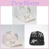 Butterfly Embroidered Baseball Cap With Breathable Mesh For Outdoor Sun Protection