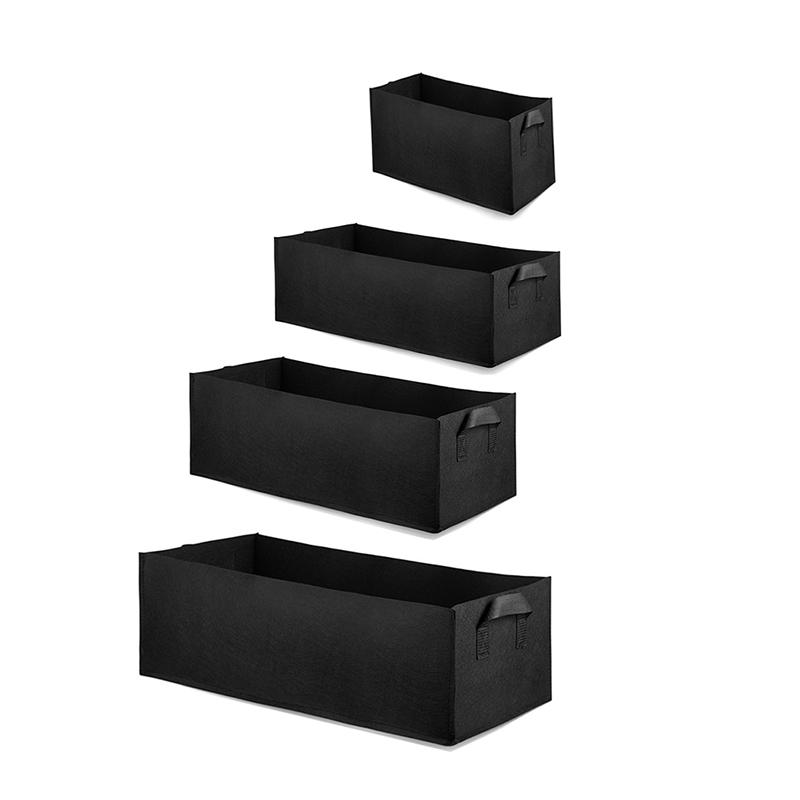 Garden Planting Bag with Handles Multi-size Felt Grow Bag Rectangle Planting Nursery Pot Vegetable Tomato Potato Planting Bags