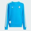 Adidas Boys' Real Madrid Trefoil Crewneck Sweatshirt