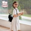 Fulomi Girls' Summer School Style Polo Dress