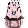 Kuromi Student Backpack With Usb Charging Port For Casual Travel And School Use