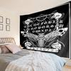 Spiritual Ouija Board Design Tapestry Room Decoration Wall Hanging for Living Room Bedroom, Dormitory, Birthday and Christmas Gifts