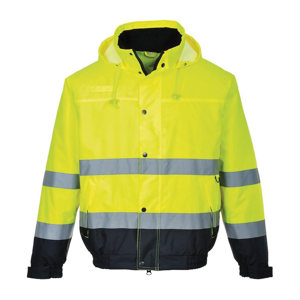 Portwest Unisex Hi-Vis Bomber Jacket (S463) / Workwear / Safetywear