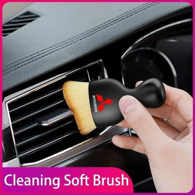 Car Air Conditioner CleaningBrush Car Air Outlet CreviceDust Removal For ASX Lancer Pajero Outlander L200 EVO Lancer