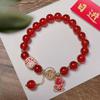 Pendant Burst Bead Bracelet Lucky Cat Beads Bangles Delicate New Snake Year Bracelet  New Year