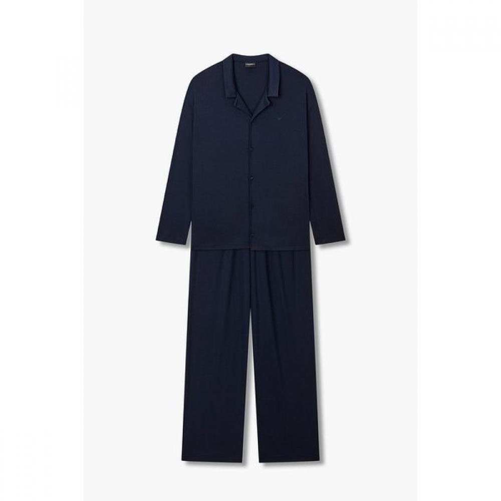 Emporio Armani Мужской пижамный комплект с вышитым логотипом и цветом XL(110)