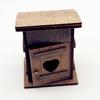1:12 Dollhouse Simulation Miniature Field Chicken Nest Axe Woodcutting Countryside Toilet Decoration