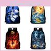 Nezha Ii Devil Boy Adventures Licensed Backpack Durable Oxford Bookbag For School Campus Use