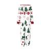Christmas Print Family Matching Hooded Long Sleeved Zippered Jumpsuit Set