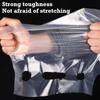 100Pcs Clear Plastic Packaging Bag Single/Double Cup Coffee Take-Away Bags Milk Tea Beverage Storage Bags Tote Carrier Pouches