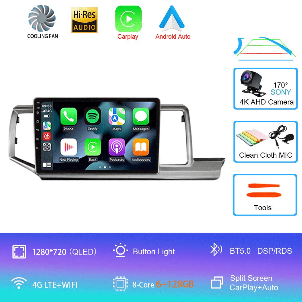 Android 14 Car Radio For Honda Stepwgn 2009-2013-2015 Multimedia Video Player Stereo Navigation GPS Carplay Android Auto WIFI