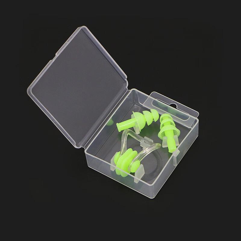 Silicone Nose Clip & Earplug Swimming Set