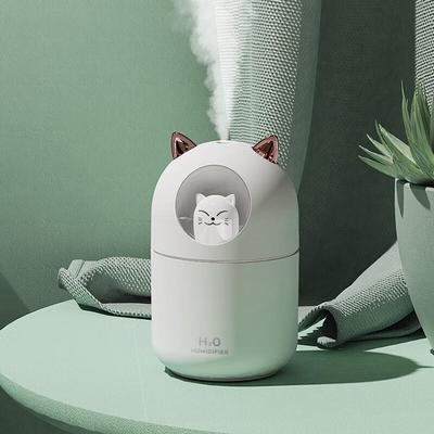 Cute Cat Rechargeable Silent Desktop Humidifier