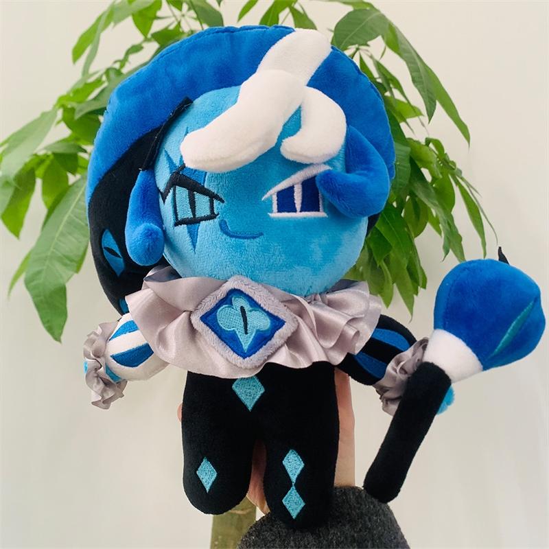 Shadow Milk Cookie Plush Toy Soft Squishy Kawaii Biscuit Kingdom Stuffed Doll Cute Cozy Pillow For Kids Teens Bedroom Party Gift