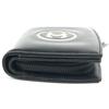 CHANEL Makeup palette CC CC Mark logo Compact Folded wallet enamel Black/White