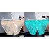 Women's Lace Bow Seamless Open Crotch Panties: Sexy, Hot, and Breathable