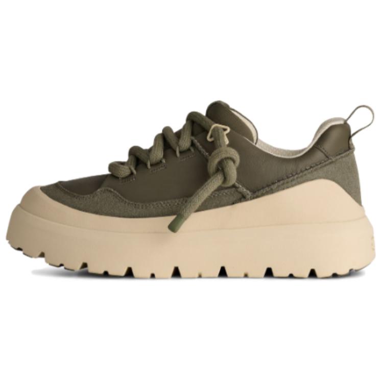 UGG Heritage Leather Módní ležérní nazouvací boty Pánské tenisky Světle zelené 1170910-MBF