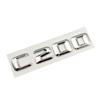 3D ABS Chrome Car Rear Trunk Emblem Badge Letters C180 C200 C220 C250 C300 C350 4MATIC Logo For W205 W204 Accessories