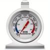 Accurate Stainless Steel Oven Thermometer for Electric/Gas Oven, Instant Read Kitchen Cooking Grill Smoker Thermometer 50-300°C/100-600°F)