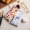 Self-closing Eyeglasses Holder PU Leather Glasses Case Women Spring Bag Sunglasses Bag Cosmetic Bag