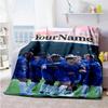 Chelsea Personalized Text Blanket Multi-purpose Personalized Blanket Warmthful Decor for Bed Living Room Couch Office All-Season Use