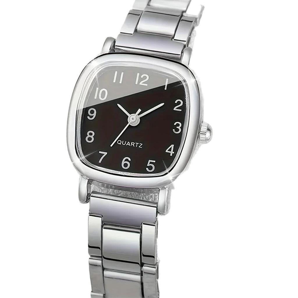 High-End Damenarmbanduhr mit Stahlarmband für Mädchen & Studentinnen