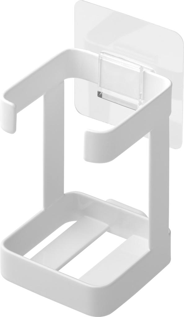 Yamazaki Jitsugyo Film Hook Facial Goods Storage Rack White W6 X X H9cm Hook Not Tower Floating Storage Beauty Appliance Storage 1670 Body D6.5 (Film