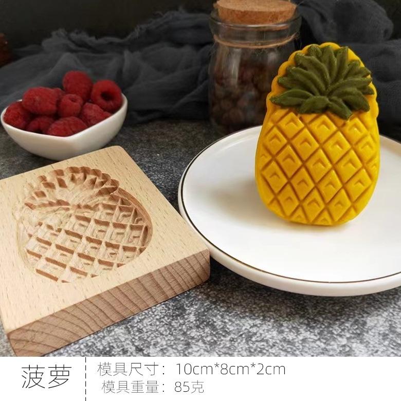 Wooden Cookie Cutter Mold Wedding Cookie Moulds Flower Tree Cartoon Animals Pattern Cake Baking Mould Tools for Christmas Easter