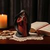 Mary Figurine Resin Sculpture Handmade Creative Home Decor Nun Religious for Cabinet