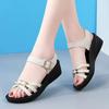 New Anti-slip Sandal Versatile Soft-soled Casual Wedge Heel Thick-soled Beach Shoes