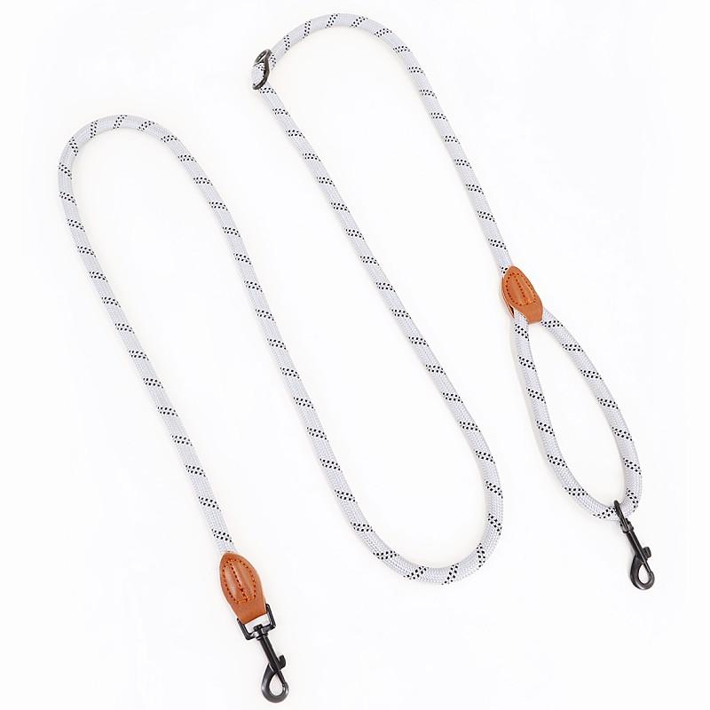 Dog Leash Hands Free Leashes for Dog Walking Adjustable Dogs Leash Reflective Dogs Chain Multi-functional Traction Rope 230cm
