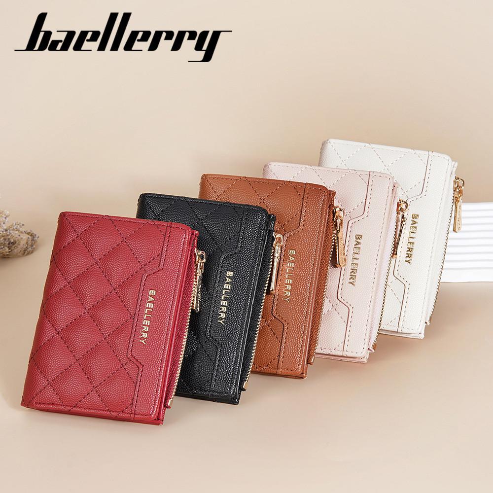 Crossborder Style Ladies Short Wallet With Pu Material And Multicard Slots For Daily Use