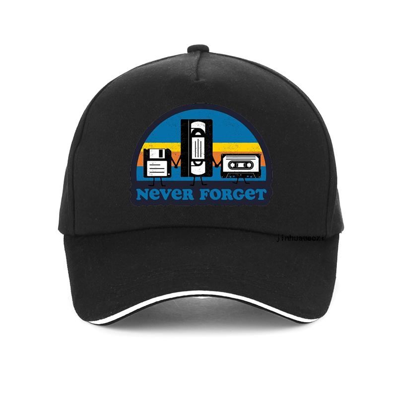 Never Forget Baseball Cap Casual Breathable Mens Womens Sun Hat Adjustable Summer Snapback Hats