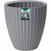 Plant Pot Garden ID Fancy Grey Polyethylene 40 X 42 Cm