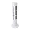 Mini Tower Fan USB Desk Fan 6x33cm Quiet Bladeless White