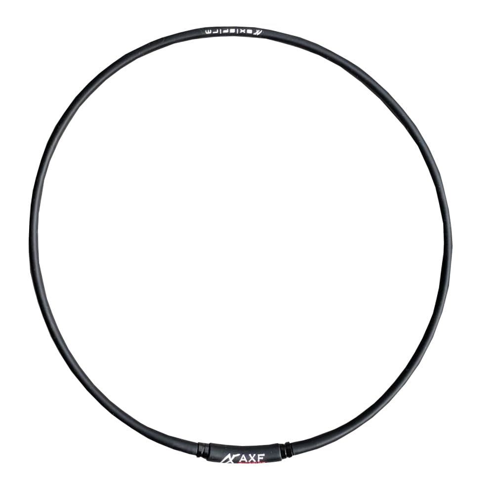 [Axef] Necklace 900 Medium (45cm) Black X Black Athlete RG92 Silicone Relax
