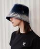 Bajal Va Studded Overdyed Denim Drop Bucket Hat Indigo