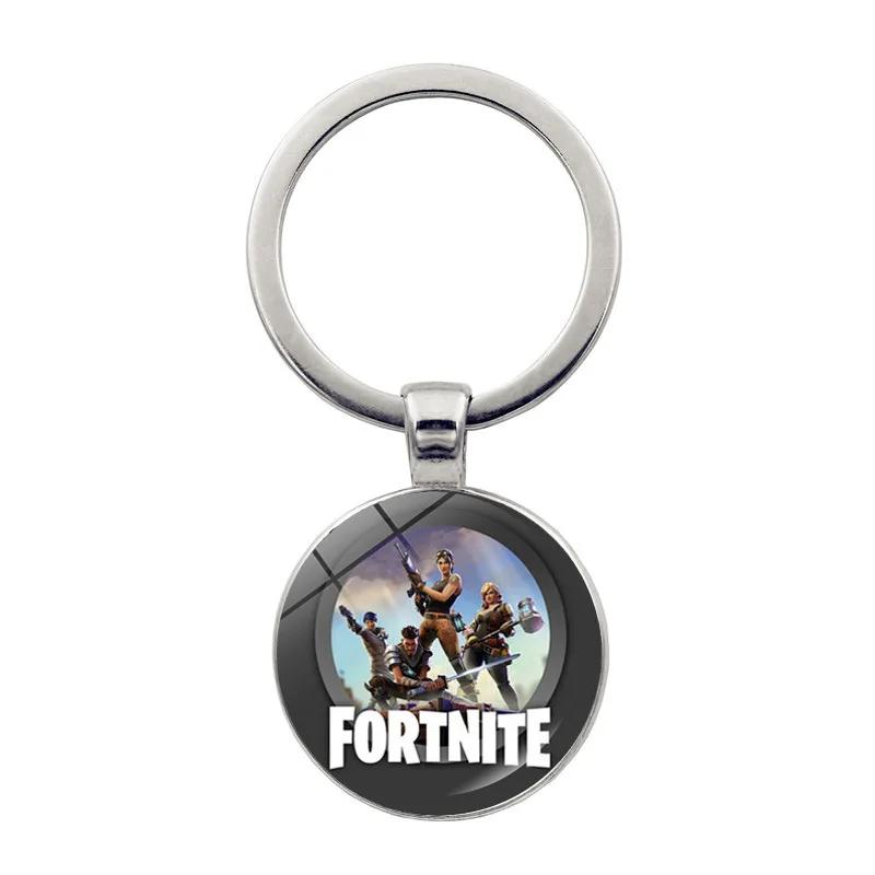 Fortnite Game Peripheral Keychain Accessories Bag Jewelry Anime Ornamental Children Fans Collect Toys Gifts Long Lasting