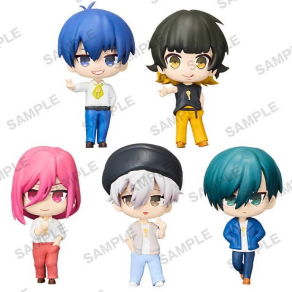 Bluelock Collection Figure Rich x BLUELOCK COLLECTION FIGURE RICH Complete Set of 5 Full Gachapon Capsule Toy Figures, Set,