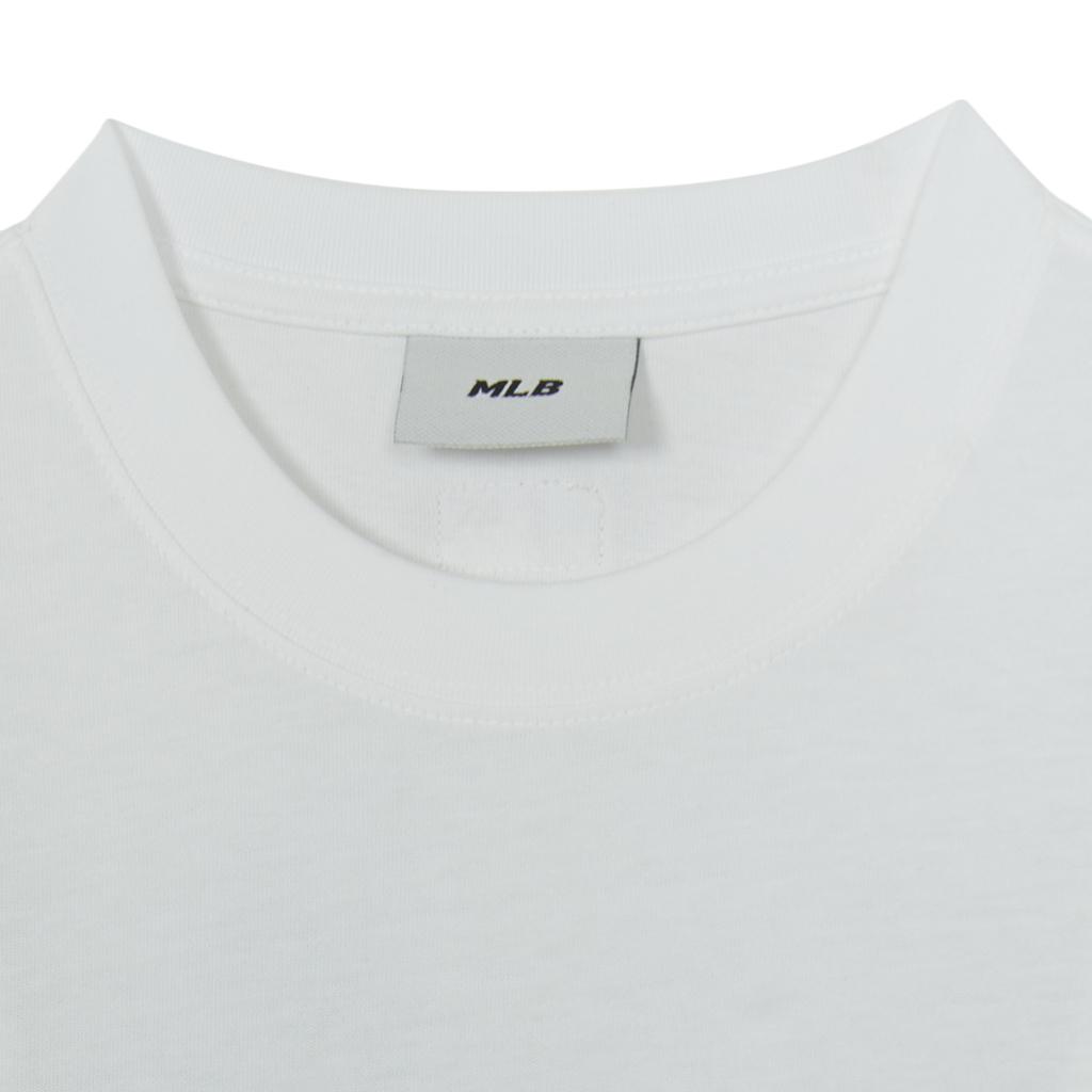 New MLB New York Yankees Basic Collection SS25 T Shirt Unisex White 3ATSB6353-50WHS