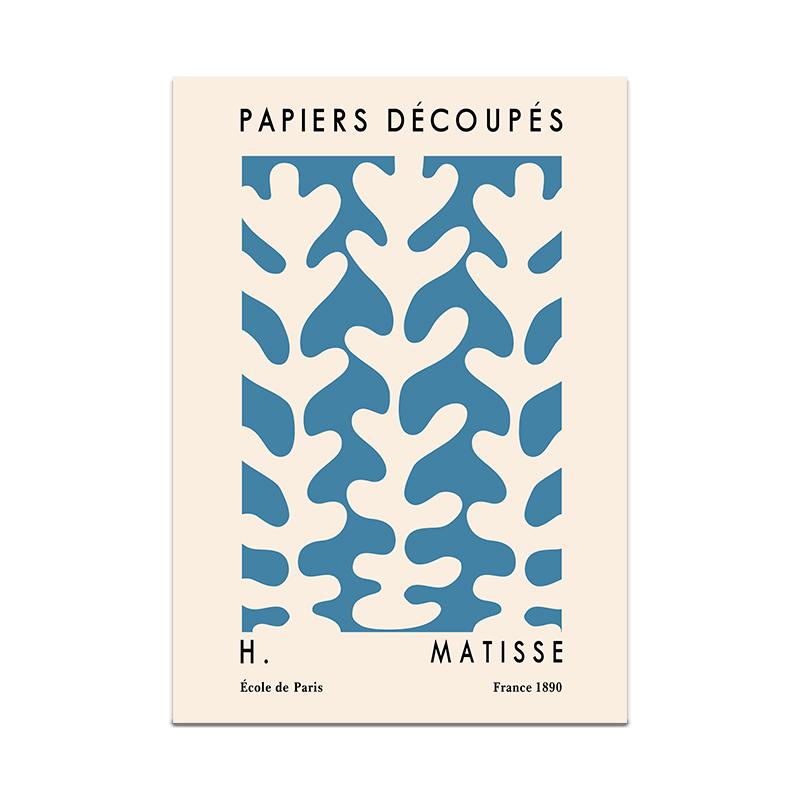 Henri Matisse Poster Flower Canvas Painting Art Nordic Leaf Posters Prints Wall Pictures for Living Room Home Decor Unframed