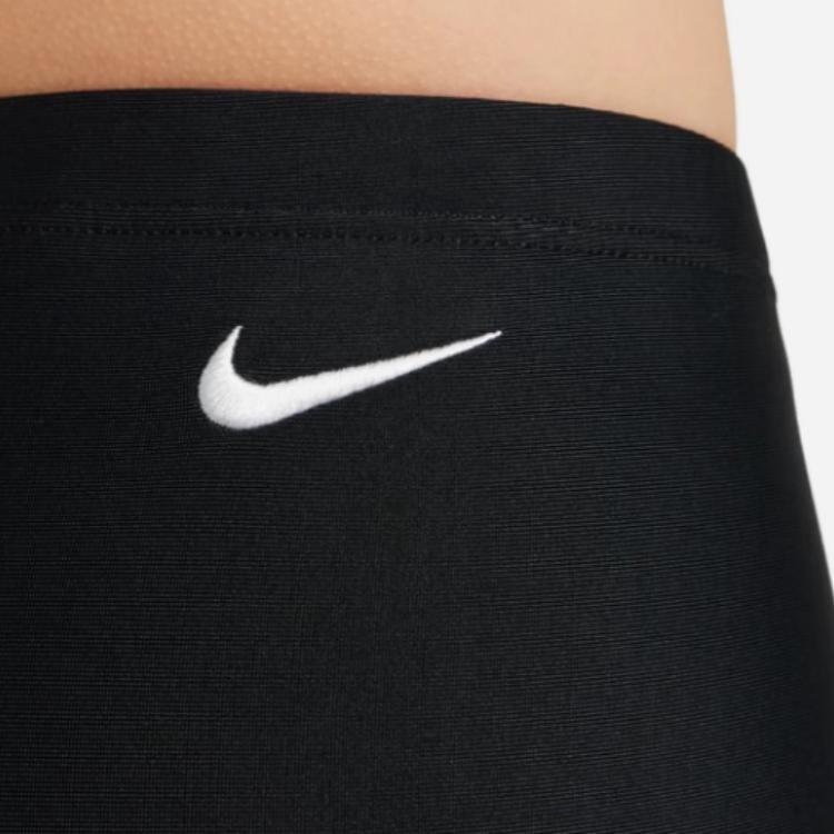 Nike Letter Comfortable Versatile Breathable Kids Swimwear Kids swimwear Black University-Red FZ6307-010