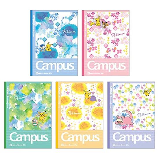 Showa Note Campus Точечная B 119729004 Тетрадь Pokémon, Тетрадь, В линейку, В линейку, 5 шт.,