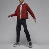 Jordan Solid Color Logo Casual Jacket Women Tops Dune-Red FN5351-615