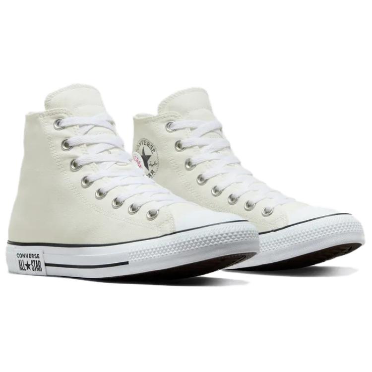 Converse All Star Versatile Casual Comfortable Durable Shock-Absorbing High-Top Canvas Shoes Unisex sneaker White A09205C
