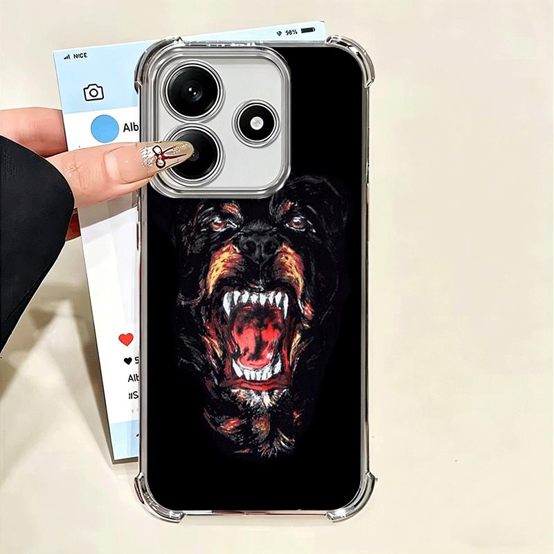 

Rottweiler Dog Soft Phone Case For Xiaomi Poco X7 X8 Pro Max X6 X5 X3 F8 Ultra F7 M8 M7 M5S Redmi 15C 15A 15 14C 13C 12C 13 12 Xiaomi Redmi 12