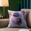 Cute Movie A-Abominable Pillow Case Anti-Dustmite Pillowcase Invisible Zipper Silky Short Plush Sofa Cushion Cover