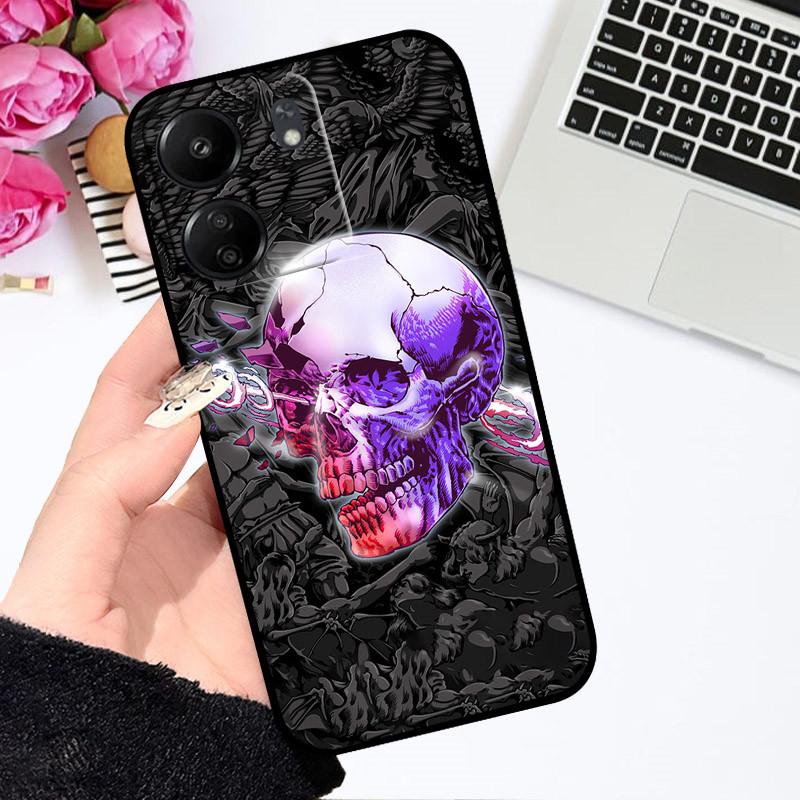For Xiaomi Poco C65 Case Redmi 13C 4G Cute Cartoon Cover Soft Silicone Phone Case For Xiaomi Redmi 13C Poco C65 C 65 Bumper